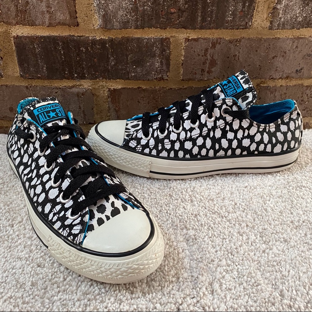 Converse All Star Chuck Taylor OX Black White Sneakers